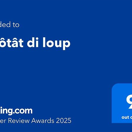 L'Hotat Di Loup Bed & Breakfast Courtedoux Екстериор снимка